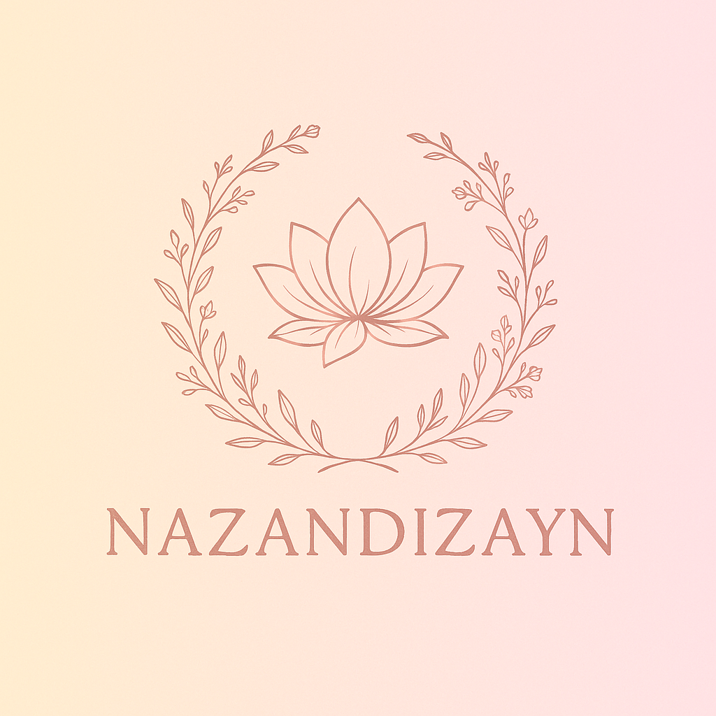 nazandizayn lotus logo tasarımı